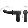 PRETTY LOVE - DJ DOCTOR MASSAGER 5 SETTINGS BLACK