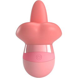 PRETTY LOVE - KYLEE TONGUE STYMULATOR ŁECHTACZKI 10 WIBRACJI CIELISTY RÓŻ