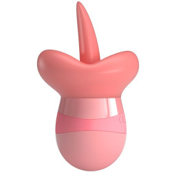 PRETTY LOVE - KYLEE TONGUE STYMULATOR ŁECHTACZKI 10 WIBRACJI CIELISTY RÓŻ