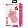 PRETTY LOVE - KYLEE TONGUE STYMULATOR ŁECHTACZKI 10 WIBRACJI CIELISTY RÓŻ
