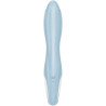 SATISFYER - AIR PUMP BUNNY 1 INFLATABLE RABBIT VIBRATOR BLUE