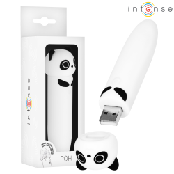 INTENSYWNY - POH PANDA WIBRACYJNY KULA USB ŁADOWANY 10 X 2,2 CM