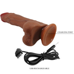BAILE - CALISTO REALISTYCZNY DILDO 24 CM MIĘSNY