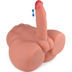 XISE - FREDERICO MASTURBADOR REALISTYCZNY DILDO POZYCJA PRZEDNIA Z WCISKANIEM 15 CM
