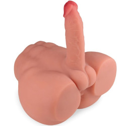 XISE - FREDERICO MASTURBADOR REALISTYCZNY DILDO POZYCJA PRZEDNIA Z WCISKANIEM 15 CM