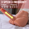 XISE - PEEL DILDO ASS DILDO REALISTA MASTURBADOR POSIÇÃO FRONTAL COM IMPULSO 17,5 CM