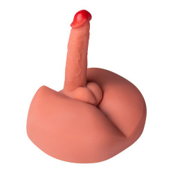 XISE - MASTURBATEUR GODE RÉALISTE HONEY AVEC VIBRATION 25 CM