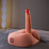 XISE - MASTURBATEUR GODE RÉALISTE HONEY AVEC VIBRATION 25 CM