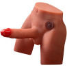 XISE - JASON REALISTIC DILDO MASTURBATOR WITH THRUSTING AND VIBRATION 17 CM