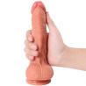 SHEQU - HAYDEN DILDO AND CLITORIS STIMULATOR WITH VIBRATION AND REMOTE CONTROL 16 CM