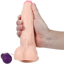 SHEQU - HOLY DRAGON VIBRATOR DILDO WITH REMOTE CONTROL 20.5 CM