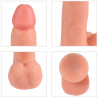 SHEQU - ADAM DILDO VIBRATORE CON TELECOMANDO 21 CM