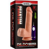 SHEQU - ADAM VIBRADOR DILDO COM CONTROLE REMOTO 21 CM