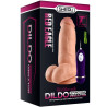 SHEQU - RED EAGLE WIBRATOR DILDO Z PILOTEM 17 CM