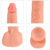 SHEQU - BESTIA WIBRACYJNY DILDO Z PILOTEM 24,5 CM