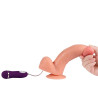 SHEQU - PHANTOM WIBRACYJNY DILDO Z PILOTEM 20 CM