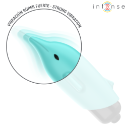 INTENSE - ECHO WIBRACYJNY KULA DELFIN NIEBIESKI 8 X 4,7 CM