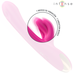 INTENSE - BRITNEY WIELOFUNKCYJNY WIBRATOR KRÓLIK 23 CM RÓŻOWY