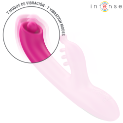 INTENSE - CHRISTINA WIELOFUNKCYJNY WIBRATOR KRÓLIK 22,5 CM RÓŻOWY