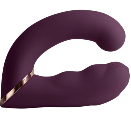 ROCKS-OFF - GEMINI DUAL VIBRATOR G-SPOT STYMULATOR ŁECHTACZKI FIOLETOWY