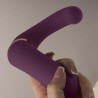 ROCKS-OFF - GEMINI DUAL VIBRATOR G-SPOT STYMULATOR ŁECHTACZKI FIOLETOWY