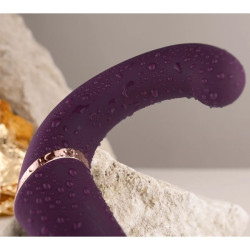 ROCKS-OFF - GEMINI DUAL VIBRATOR G-SPOT STYMULATOR ŁECHTACZKI FIOLETOWY