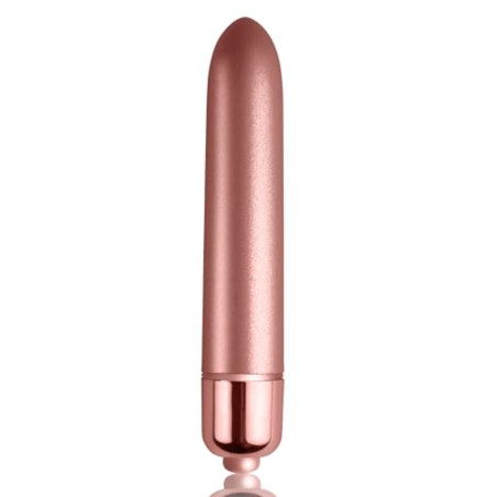 ROCKS- OFF - RO-90 TOUCH VELVET PINK VIBRATING BULLET