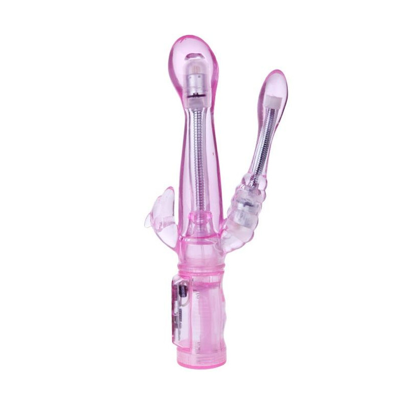 BAILE - VIBRATORE FLESSIBILE CON STIMOLATORE ANALE BAILE - VIBRATORE FLESSIBILE CON STIMOLATORE ANALE