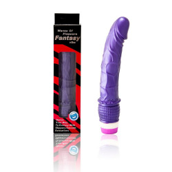 BAILE - WIBRATOR FALE PRZYJEMNOSCI 23 CM FIOLETOWY