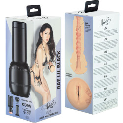 KIIROO - KOLEKCJA FEEL RAE LIL BLACK STARS STROKERS KOMPATYBILNA Z POWERBLOW