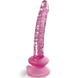 ICICLES - N. 86 SZKLANY DILDO Z PRZYSSSAWKA