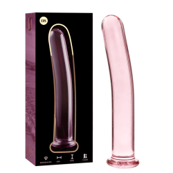 NEBULA SERIES BY IBIZA - MODEL 8 DILDO SZKLO BOROSILIKATOWE ROZOWY 14.5 CM -O- 2 CM
