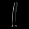 NEBULA SERIES BY IBIZA - MODEL 9 DILDO SZKLO BOROSILIKATOWE PRZEZROCZYSTE 15.5 CM -O- 2.5 CM