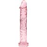 NEBULA SERIES BY IBIZA - MODELL 12 DILDO BOROSILIKATGLAS ROSA 17 CM -O- 3.5 CM