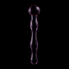 NEBULA SERIES BY IBIZA - MODELL 13 DILDO BOROSILIKATGLAS ROSA 18 CM -O- 3.5 CM