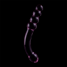 NEBULA SERIES BY IBIZA - MODEL 14 DILDO SZKLO BOROSILIKATOWE ROZOWY 18.5 CM -O- 3 CM