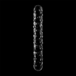 NEBULA SERIES BY IBIZA - MODEL 15 DILDO SZKLO BOROSILIKATOWE PRZEZROCZYSTE 18.5 CM -O- 3 CM