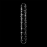 NEBULA SERIES BY IBIZA - MODEL 15 DILDO SZKLO BOROSILIKATOWE PRZEZROCZYSTE 18.5 CM -O- 3 CM
