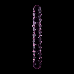 NEBULA SERIES BY IBIZA - MODEL 15 DILDO SZKLO BOROSILIKATOWE ROZOWY 18.5 CM -O- 3 CM