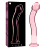 NEBULA SERIES BY IBIZA - MODEL 18 DILDO SZKLO BOROSILIKATOWE ROZOWY 18.5 CM -O- 3.5 CM