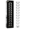 NEBULA SERIES BY IBIZA - MODEL 22 DILDO SZKLO BOROSILIKATOWE PRZEZROCZYSTE 21.5 CM -O- 2.5 CM