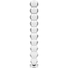 NEBULA SERIES BY IBIZA - MODEL 22 DILDO SZKLO BOROSILIKATOWE PRZEZROCZYSTE 21.5 CM -O- 2.5 CM