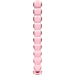NEBULA SERIES BY IBIZA - MODELO 22 DILDO VIDRO BOROSILICADO ROSA 21.5 CM -O- 2.5 CM