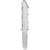 NEBULA SERIES BY IBIZA - MODEL 24 DILDO SZKLO BOROSILIKATOWE PRZEZROCZYSTE 28.5 CM -O- 5 CM