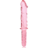 NEBULA SERIES BY IBIZA - MODEL 24 DILDO SZKLO BOROSILIKATOWE ROZOWY 28.5 CM -O- 5 CM
