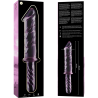 NEBULA SERIES BY IBIZA - MODELLO 24 DILDO IN VETRO BOROSILICATO ROSA 28.5 CM -O- 5 CM