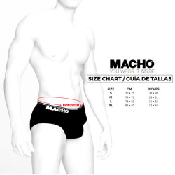 MACHO - MX24AN SLIP ZÓLTY XL