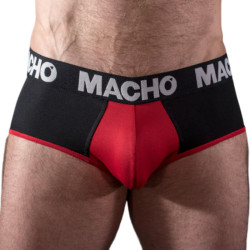 MACHO - MS26N SLIP CZARNO/CZERWONY XL