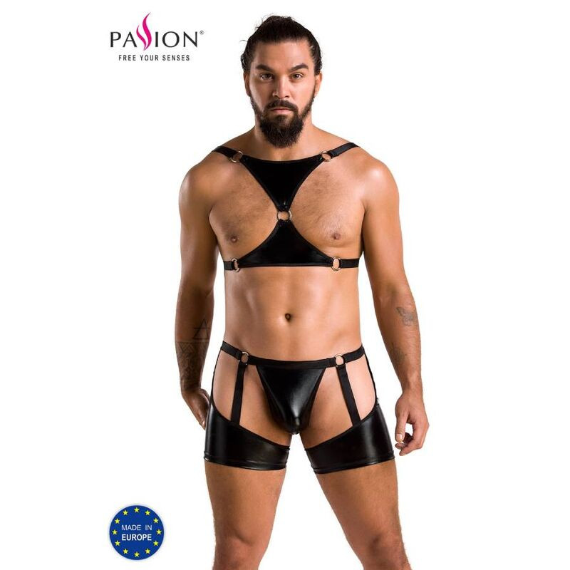 PASSION - 047 ENSEMBLE ARON NOIR S/M PASSION - 047 ENSEMBLE ARON NOIR S/M