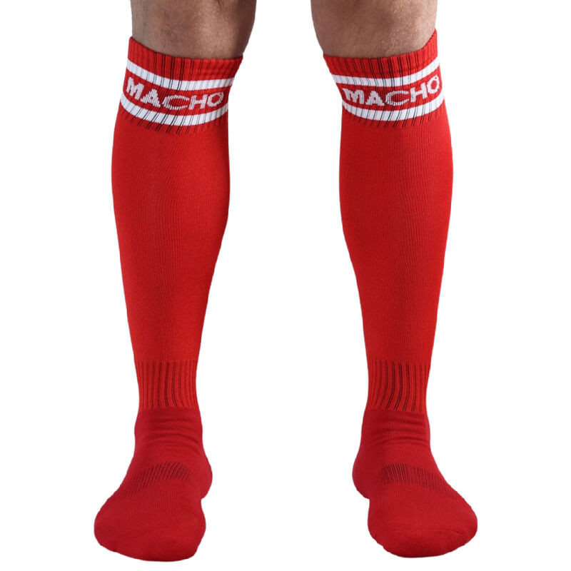 MACHO - CALZINO LUNGO TAGLIA UNICA ROSSO MACHO - CALZINO LUNGO TAGLIA UNICA ROSSO